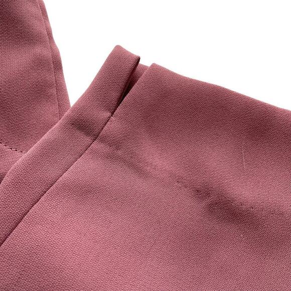 J Crew Casual Pants Elastic Back Waist Pink front pockets Women Size 0 NEW - Picture 5 of 9